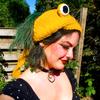 1 шт. Милая модная шапка-лягушка, зимняя теплая вязаная шапка, защита ушей, реквизит для фотосъемки