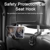 2 шт. универсальные крючки для подголовника автомобильного сиденья 10 кг несущая сверхмощная вешалка для хранения аксессуаров для салона автомобиля