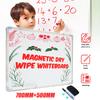 Magnetic Whiteboard Writing Board Double Side With Pen Erase Magnets Buttons For School Office 500x700MM