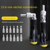 13 in 1 Precision Screwdriver Set 0-180 Degrees Hand Tools Creativity Ratchet Screwdriver  Home