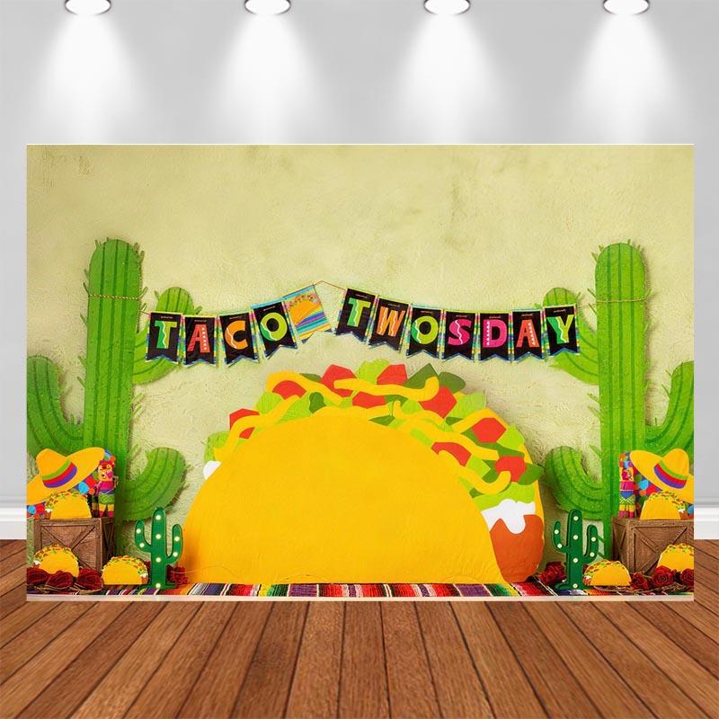 LS Desert Alpaca Backgrounds Birthday Cake Smash Kids Adult Photography Props Child Baby Cactus Decors Photo Backdrops