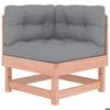 VidaXL Corner Sofa with Cushions Solid Douglas Wood, Garden Sofa, Outdoor Sofa, Patio Sofa, Sofa of 825427