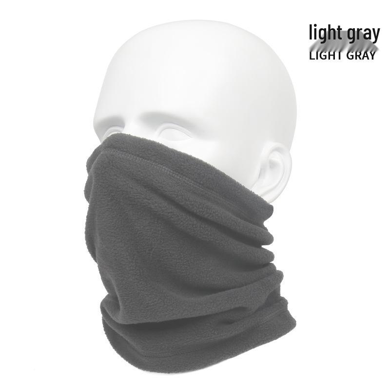 Windproof Fleece Neck Gaiter: Multifunctional Warm Face Mask for Outdoor Sports