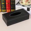 Коробка для салфеток из ПУ, прямоугольный держатель для бумажных полотенец, настольный контейнер для хранения салфеток, кухонный лоток для салфеток для домашнего офиса, L 24x12x9,5 см