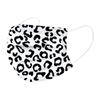 Adult Three-Layer Disposable Dust-Proof Protective Leopard Print Mask