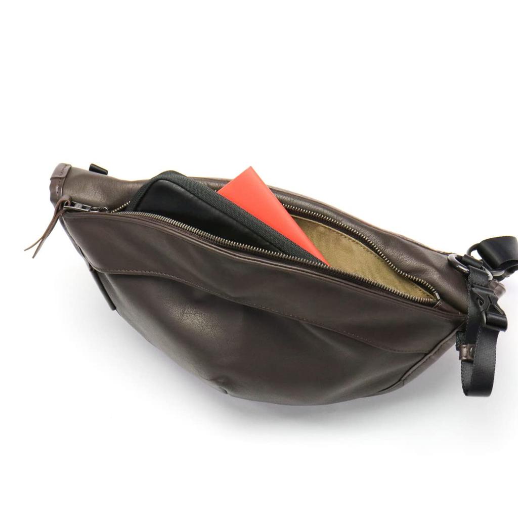 face leather Shoulder bag [Masterpiece] ver. 02870-l Gray/15