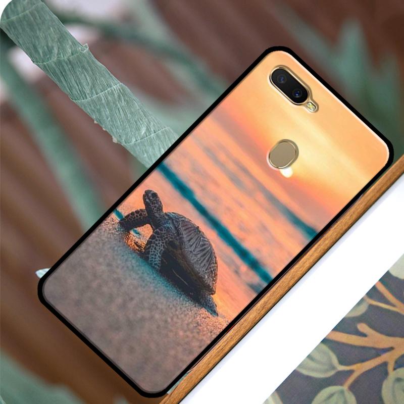 Чехол для телефона с морской черепахой и океаном для OPPO A15 A3S A5S A52 A72 A54 A74 A94 A83 A91 A93 A5 A9 A31 A53 A53S 2020