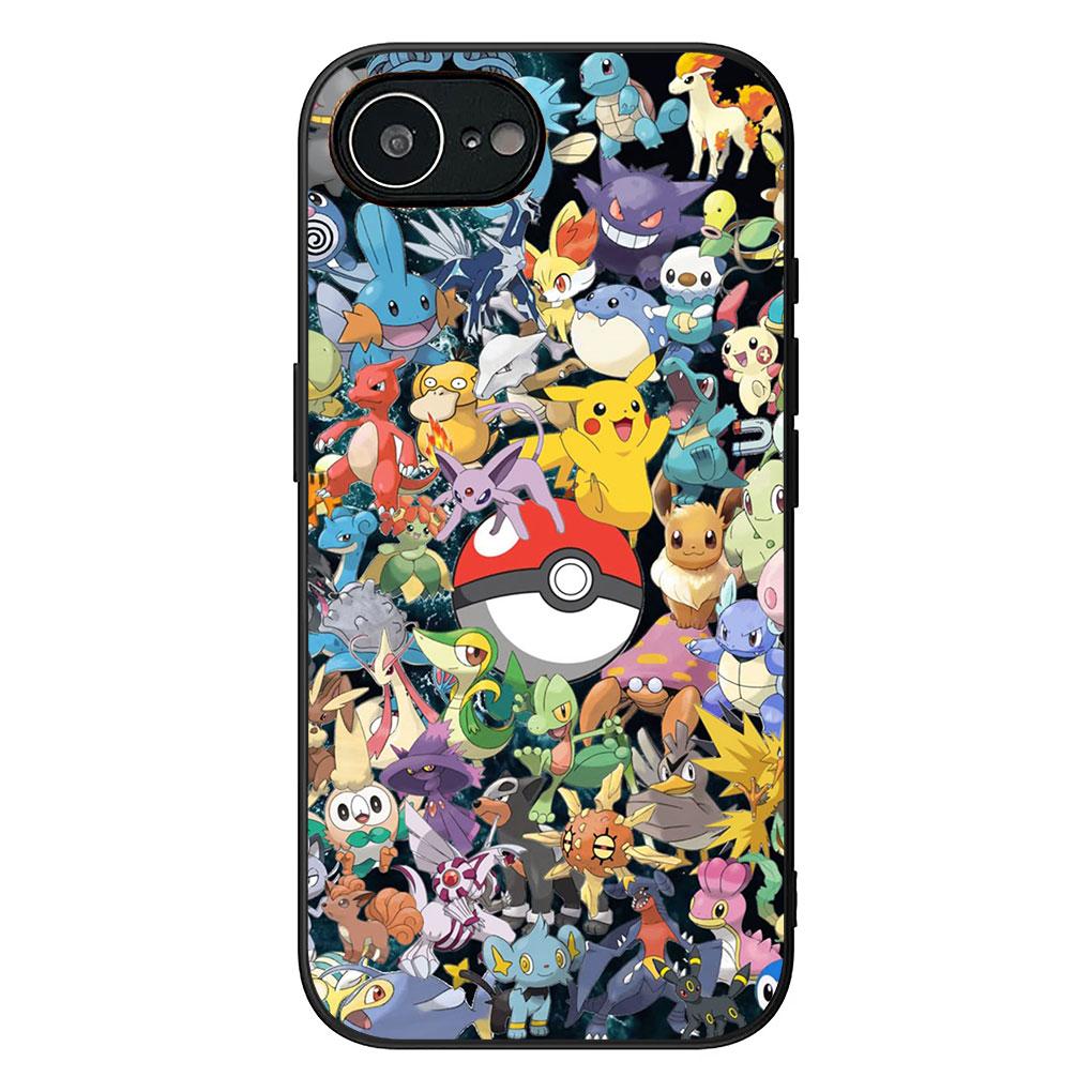 Чехол для Samsung Galaxy S22 S21 S20 FE Ultra Plus A35 A36 A55 A37 A33 A34 A57 Чехол для телефона Espeon P-Pokemons Umbreon P-Pikachus
