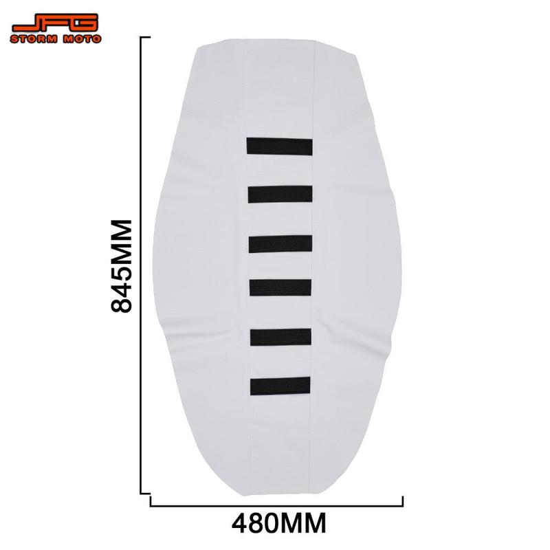 Universal Seat Cover Black Stripe For Motorcycle Electric Dirt Bike E-bikes Motorcycles Parts Waterproof Resistant Durable
