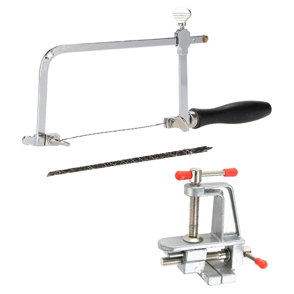 Hacksaw&Saw Blade&Vise Jewelry DIY Repair Tools Set