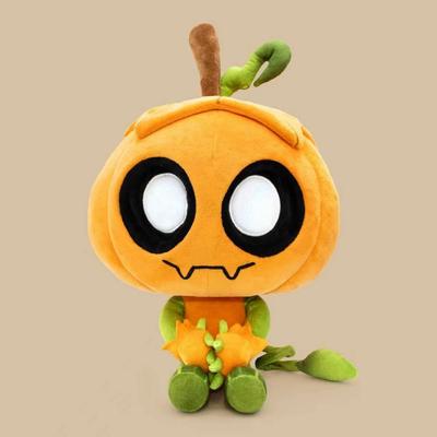 Плюшевая игрушка Gourdy Плюшевая игрушка Тыква на Хэллоуин Улыбающаяся Мягкая Набивная Кукла Милая Плюшевая Игрушка Коллекционный Подарок Украшение для Дома