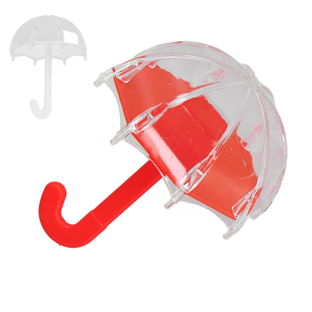 12 шт. Коробка для конфет в форме зонтика, портативная, милая, изысканная, пластиковая, подарочная коробка для дня рождения