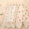 Soft Texture Pure Cotton Gauze Bear Printed Baby Swaddle Cloth Newborn Care