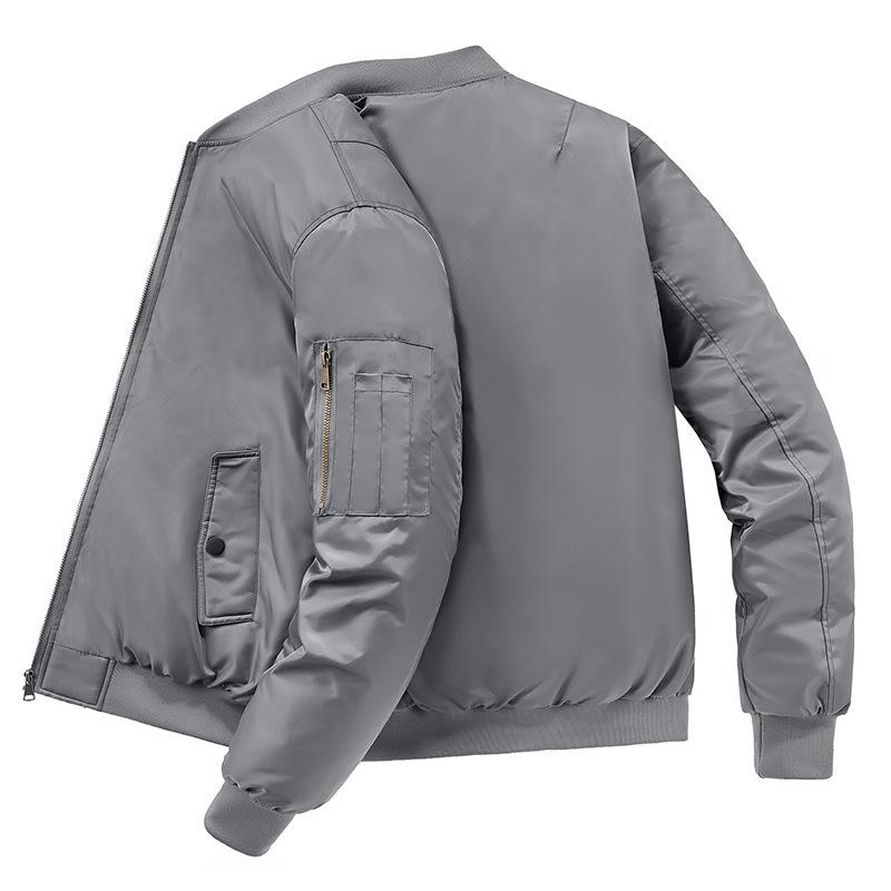 Зимняя куртка-пуховик мужская короткая куртка-бомбер Air Force Ma1 мужская куртка большого размера для инструментов бейсбольная куртка Tide