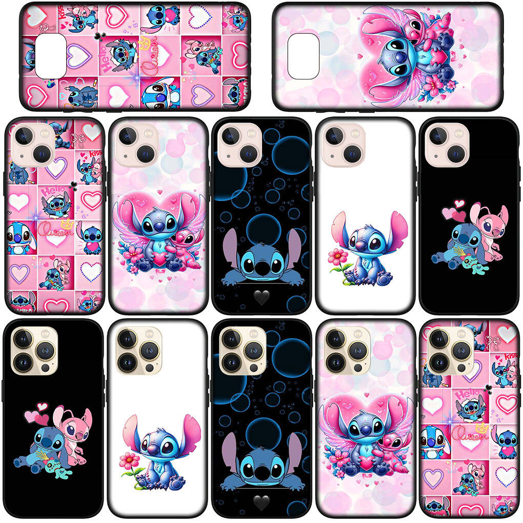Для iPhone 17 16 15 Xiaomi Poco F7 F8 X7 X6 C85 C75 C71 M8 Redmi Note 14 13 12 11 Pro Max 14C 13C 15C A3 A4 Чехол для телефона Милый мультяшный Стич из Лило и Стич