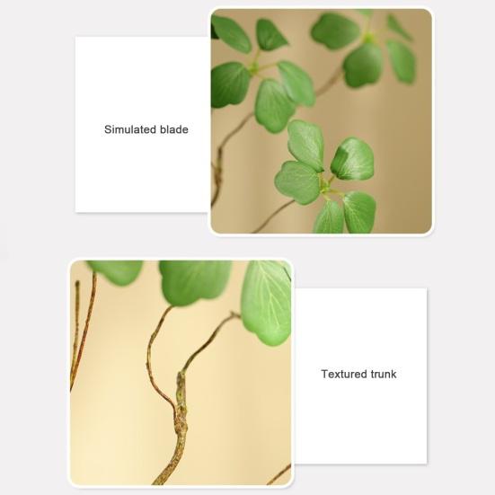 Растения с искусственными листьями. Реалистичный вид. Не требуется полив. Четкая текстура. Простота обслуживания. Имитация зеленых растений.