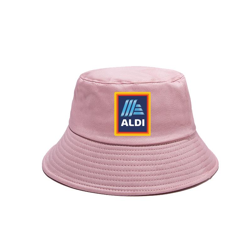 Aldi Market Bucket Hat Cap Unisex Women Unisex Panama Cap Outdoor Summer Adjustable Aldi Bob Caps MZ