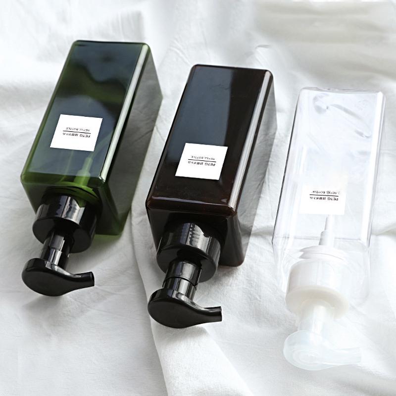 Многоразовый дозатор жидкого мыла с помпой для дома, ванной комнаты, кухни. Контейнер для хранения жидких средств. Бутылочки для геля для душа, шампуня, лосьона.