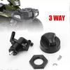 Fuel Tank Valve Petcock 3 Way & Knob NUT 7052161 for Polaris Magnum 325 330 500