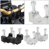 2 шт. Мотоциклетный CNC Алюминиевый Подъемник Руля Монтажный Кронштейн Зажим Адаптер по высоте
