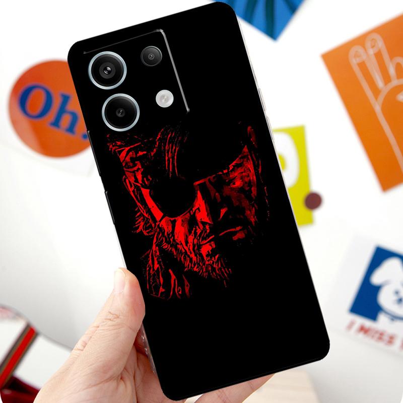 Чехол Metal Gear Solid для Xiaomi Redmi Note 13 10 11 12 14 Pro 11S 12S Чехол для Redmi 15 12C 13C 14C 10C 15C