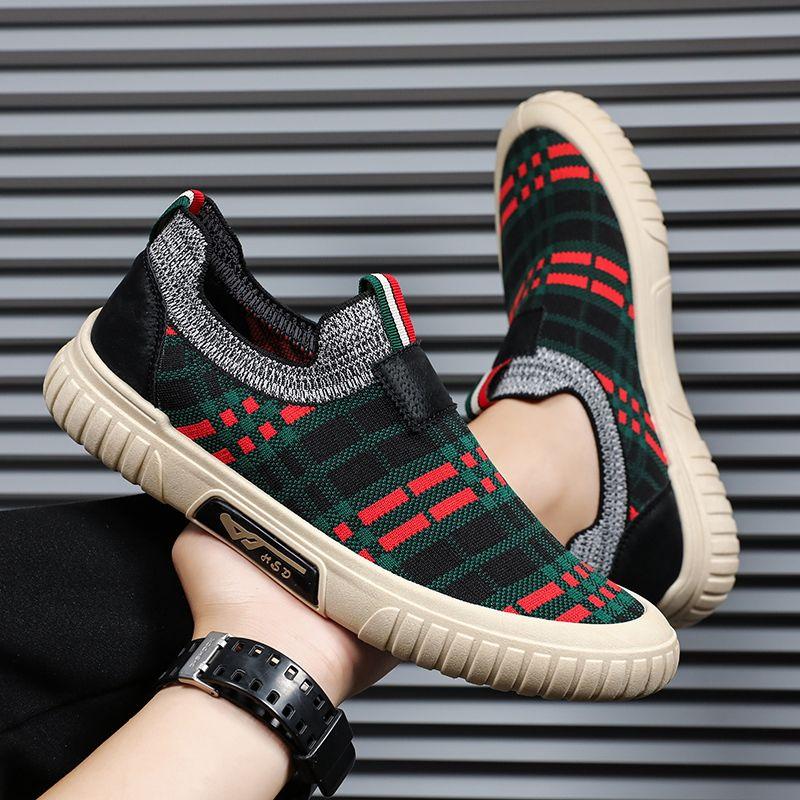 Man Shoe Lightweight Slip-on Sneakers Summer Tennis Casual Shoes For Men Mesh Elegant In Promotion Cheap Clearance 2025 New In