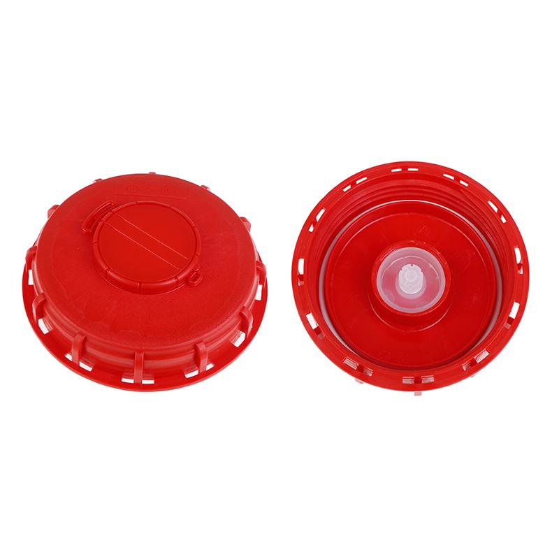 Red Ibc Lid Water Liquid Storage Ibc Tank Fitting Plastic Cover Cap Adaptor