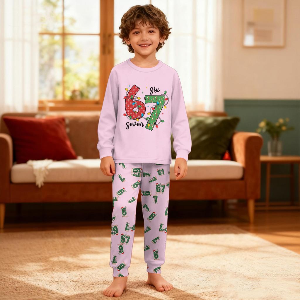 Детский Мальчики И Девочки Тонкий Костюм-двойка С Длинным Рукавом Брюки Костюм-двойка