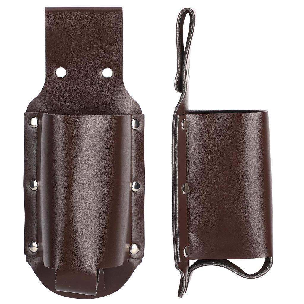 Wine Bottle Sleeve Portable PU Leather Beer Bottle Holder Storage Bag for Outdoor Hiking Camping