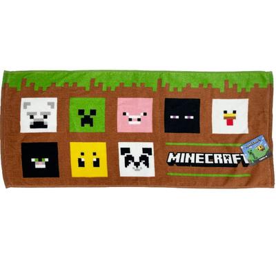 K Company Minecraft Towel M Collection Minecraft Face Towel Sweat Wipe 539030