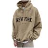 Men's Loose Printed Hooded Sweatshirt Men's Casual Fashion Sports Sweatshirt
