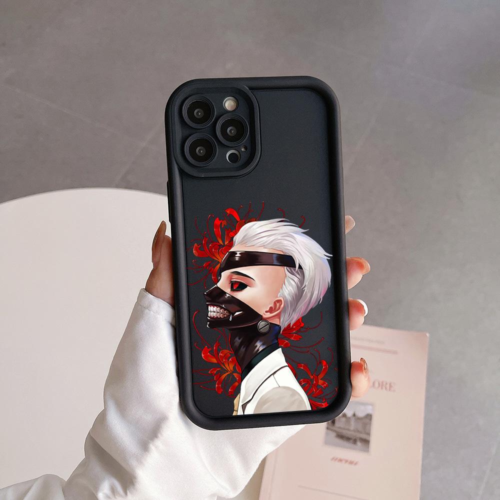 Чехол для телефона Аниме Токийский гуль Япония Мягкий для Samsung S26 S25 S24 S23 S22 S21 S20 F06 M16 Plus Ultra 5G Мягкий силиконовый ТПУ Чехол