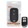 Silicone Car Key Case For Honda Fit HR-V Vezel Jazz City Civic Accord Odyssey Crosstour Cover Keyless Fob Shell Skin Holder