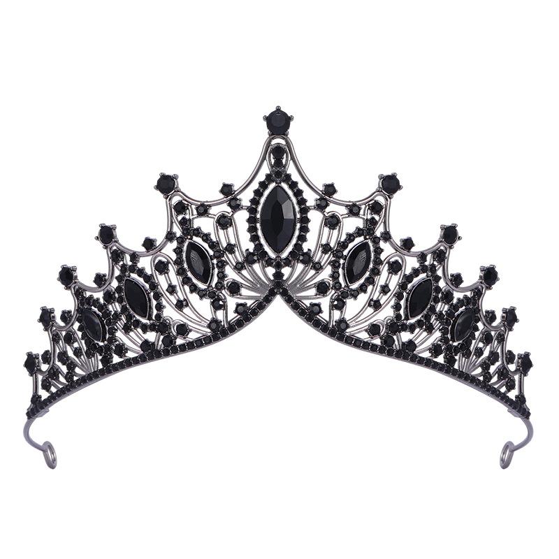 Стильная хрустальная тиара для дня рождения, винтажная королевская корона для девочек, выпускного вечера, свадьбы, невесты