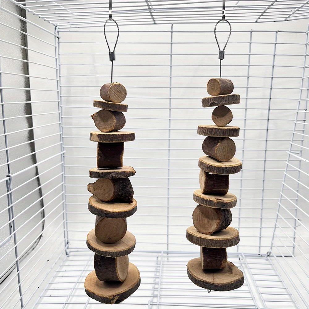 Hamster Rabbit Chew Toy Natural Wood Sticks for Small Pet Chinchilla Guinea Pigs Squirrels Tooth Grinding Toy Pet Supplies