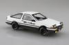 Aoshima Bunka Kyozai Rakupla Snap Kit Initial D Hachiroku Scale Plastic Model (AOSHIMA) No. CM-1 Takumi's 1/32 Pre-Colored