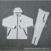 Mens Long Sleeve Stripe Training Suit Set Cotton Modal Blend Athletic Wear