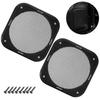 Square Speaker Grill Cover Metal Mesh Speaker Frame Easy Install Speaker Protective Cover