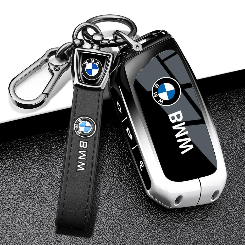 ORWI7 Car Key Case Cover Key Bag For BMW F20 G20 G30 X1 X3 X4 X5 G05 X6 Accessories Car-Styling Holder Shell Keychain Protection