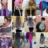 Long Twist African Afro Hair Extension Jumbo Braids Braiding Synthetic Hair