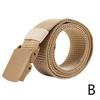 Solid Color Simple Braided Nylon Canvas Belt Trouser Military Army Fabric Belt Tactical Casual N7V5