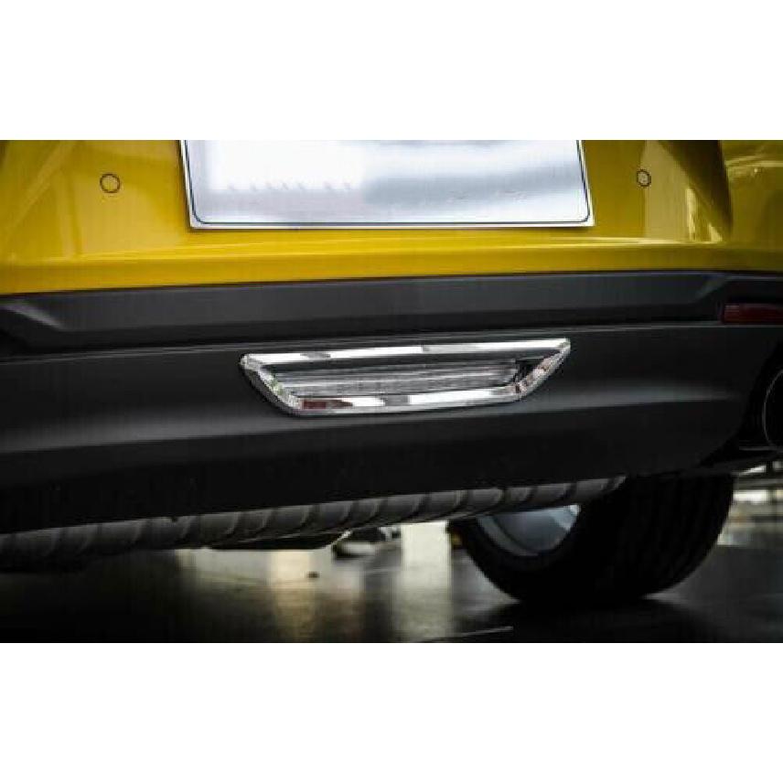 Хромированные накладки на противотуманные фары заднего бампера для Chevrolet Camaro 2017+