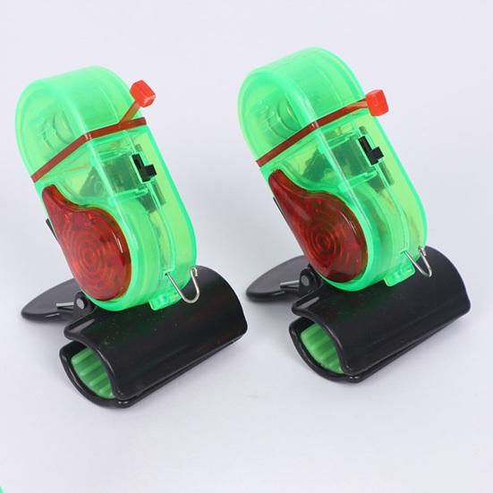 2 шт. Сигнальная лампа поклевки с зажимом для ночной рыбалки