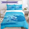 3pcs Blue's Clues Bedding Set Duvet Cover Closure Includes 1 Duvet Cover & 2 Pillowcases, Soft and Comfortable for All Seasons.