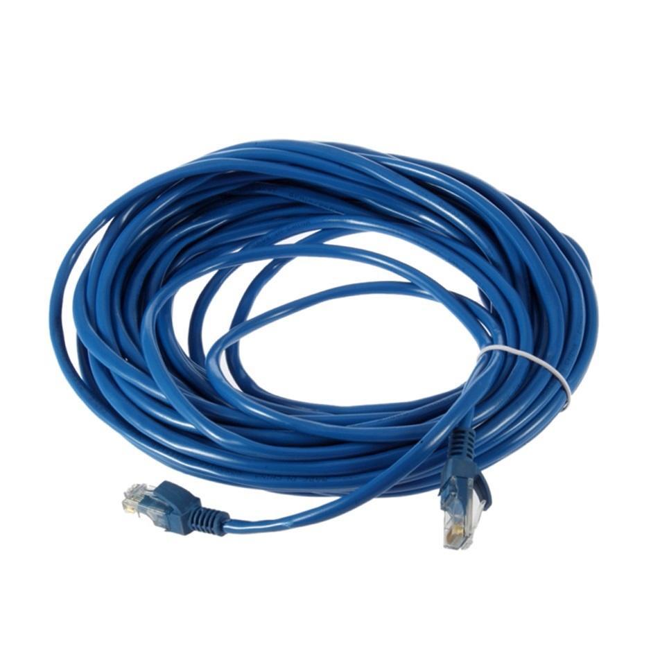 Ethernet Cable 15m Supports Cat6 / Cat5e / Cat5 Standards, 550MHz, 10Gbps - RJ45 Computer Network Cable