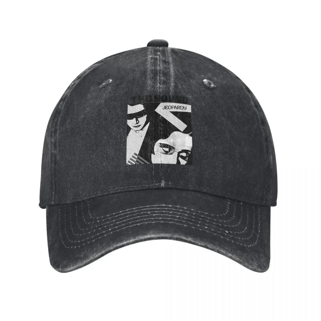 The Sound Jeopardy TShirt demin Cap Durable for All Seasons Caps Men Mens Baseball Cap
