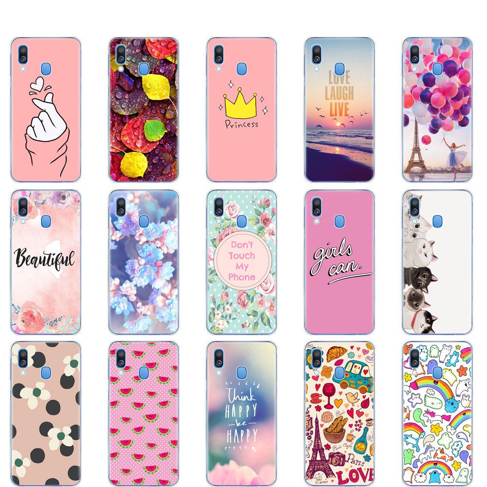 Чехол для Samsung A40 Чехол Мягкий силиконовый чехол Чехол для телефона Samsung Galaxy A40 GalaxyA40 A 40 A405 SM-A405F A405F Мультяшный