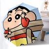 1 шт. Автоматический складной зонт с персонажем Син-тян, Личностный дизайн, Портативная складная конструкция, Железный каркас с 8 ребрами, Всесезонный повседневный уличный аксессуар f