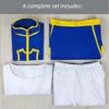 Full-Time Hunter Cosplay Costume Kurapika Cosplay Anime Uniform Performance Outfit Men's Full Set Performance Costume