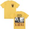 Classic Movie Scarface Tshirt Tony Montana Al Pacino Tshirt Unisex Women Oversized Casual Fashion Short Sleeve Tee Unisex Street